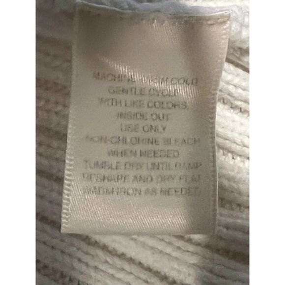 Ribbed Knit Quarter Zip Pullover Sweater Mock Neck Long Sleeve Top - Picture 7 of 10